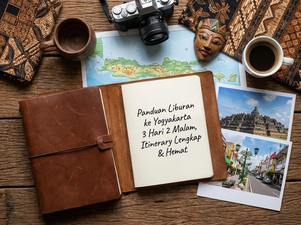 Panduan Liburan ke Yogyakarta 3 Hari 2 Malam, Itinerary Lengkap & Hemat
